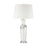 Elk Lighting Abilene 1 Light Table Lamp, Set of 2, White/White