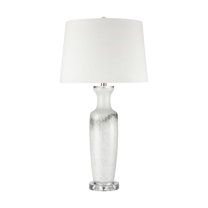 Elk Lighting Abilene 1 Light Table Lamp, Set of 2, White/White