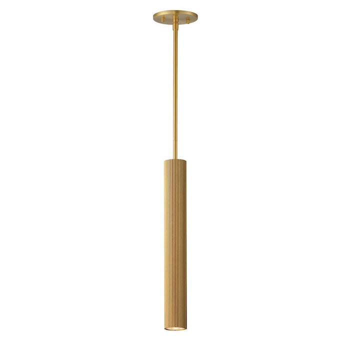 ET2 Lighting Reeds 1 Light Pendant, Gold - E11012-GLD