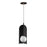 ET2 Lighting Pendulum 1-Light Mini Pendant, Black - E11090-92BK