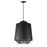 ET2 Lighting Phoenix 1 Light 16" Pendant, Black/Gold - E11392-BKGLD