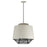 ET2 Lighting Phoenix 1 Light 18" Pendant, Gray/Black - E11394-GYBK