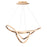 ET2 Lighting Perpetual 1 Light 32" Pendant, Brushed Champagne - E20454-BCN