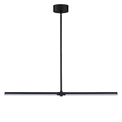 ET2 Lighting Dorian 2 Light Linear Pendant, Black - E21355-BK