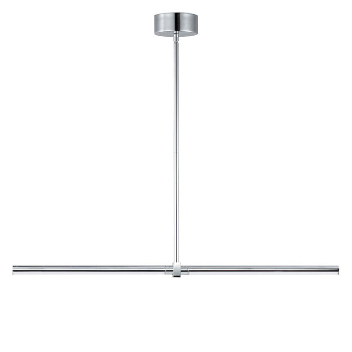 ET2 Lighting Dorian 2 Light Linear Pendant, Polished Chrome - E21355-PC