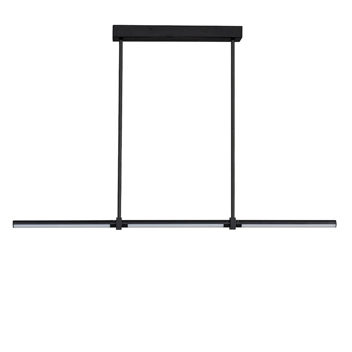 ET2 Lighting Dorian 3 Light Linear Pendant, Black - E21357-BK