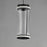 ET2 Lighting Syndicate Multi-Light Pendant, Black/Clear