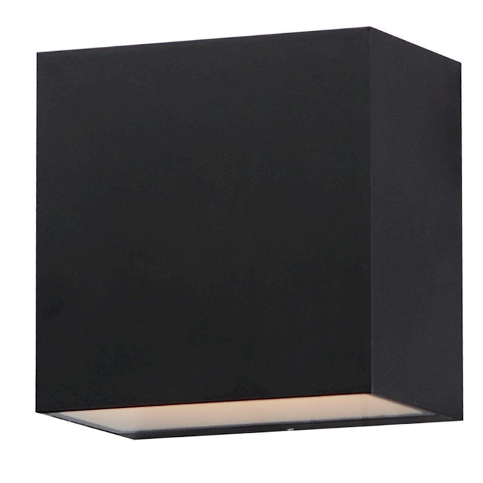 ET2 Lighting Blok 2 Light LED Outdoor Sconce, Black - E23218-BK