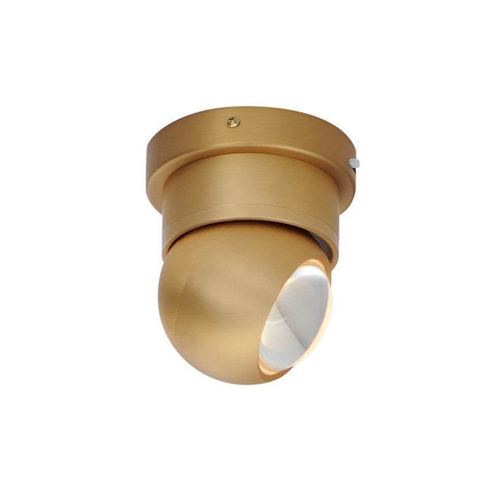 ET2 Lighting Nodes 1 Light Flush Mount, Gold - E23510-GLD