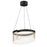 ET2 Lighting Sonata 1 Light Pendant, Black/Acrylic - E24771-133BK