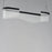 ET2 Lighting Sonata Linear Pendant, Black/Acrylic