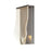 ET2 Lighting Rinkle 1 Light Wall Sconce, Gunmetal/Acrylic - E24871-133BGM