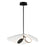 ET2 Lighting Carmen 2 Light Pendant, Black - E24966-WTBK