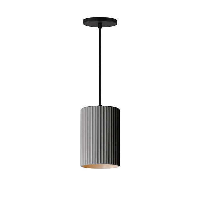 ET2 Lighting Souffle 1 Light 8.5" Pendant, Gray - E25052-GY