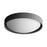 ET2 Lighting Souffle 1 Light 18" Flush Mount, Gray - E25058-GY