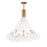 ET2 Lighting Burst 20 Light Multi-Light Pendant, Gold/Clear - E25088-18GLD