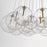 ET2 Lighting Burst 20 Light Multi-Light Pendant, Gold