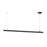 ET2 Lighting Continuum 1 Light 48" Linear Pendant, Black/Frosted - E26004-90BK