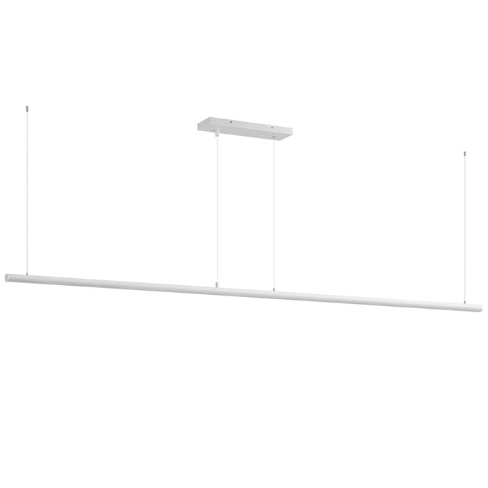 ET2 Lighting Continuum 1 Light 96" Linear Pendant, White/Frosted - E26008-90WT