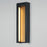 ET2 Lighting Alcove 2 Light LED Outdoor Wall Sconce, Black/Gold