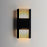 ET2 Lighting Rampart 2 Light LED Outdoor Wall Sconce, Black