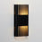 ET2 Lighting Rampart 2 Light LED Outdoor Wall Sconce, Black