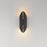 ET2 Lighting Tectonic 2 Light Outdoor Wall Mount, Black/Brass