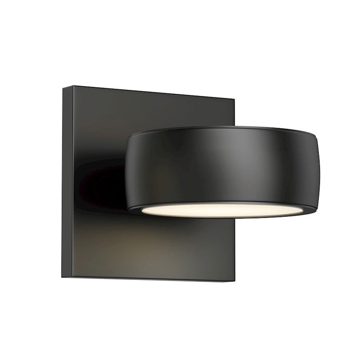 ET2 Lighting Modular 1 Light LED Outdoor Wall Sconce, Black - E30160-BK