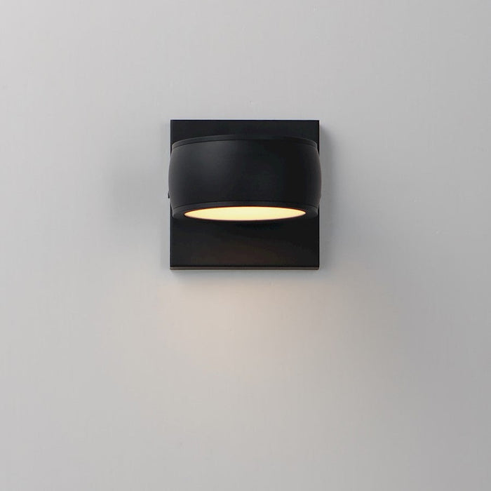 ET2 Lighting Modular LED Outdoor Wall Sconce, Black