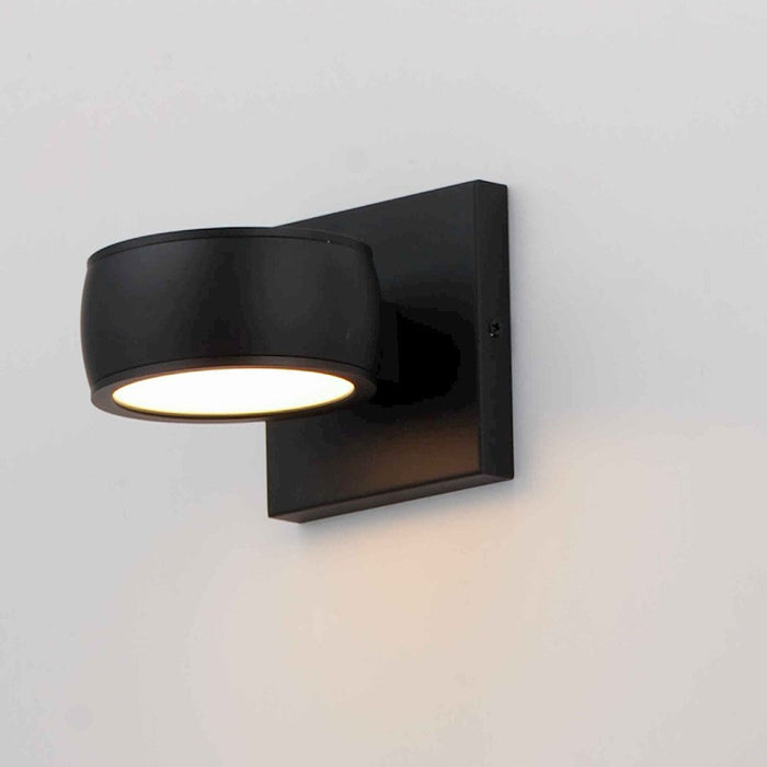 ET2 Lighting Modular LED Outdoor Wall Sconce, Black