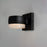 ET2 Lighting Modular Can 2 Light LED Outdoor Sconce, Black/Clear/White