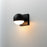 ET2 Lighting Modular Globe LED Outdoor Sconce, Black/Clear/White