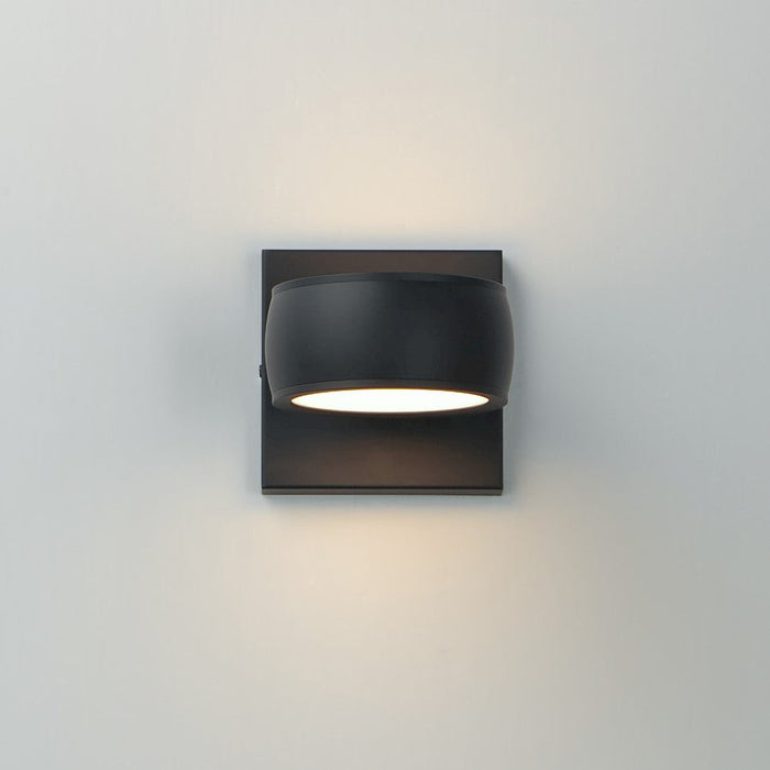 ET2 Lighting Modular LED Outdoor Wall Sconce, Black