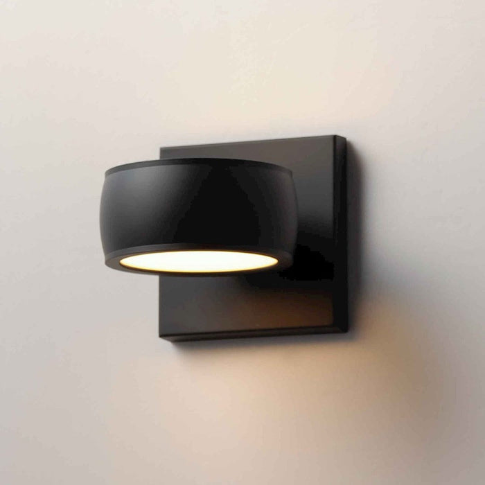 ET2 Lighting Modular LED Outdoor Wall Sconce, Black