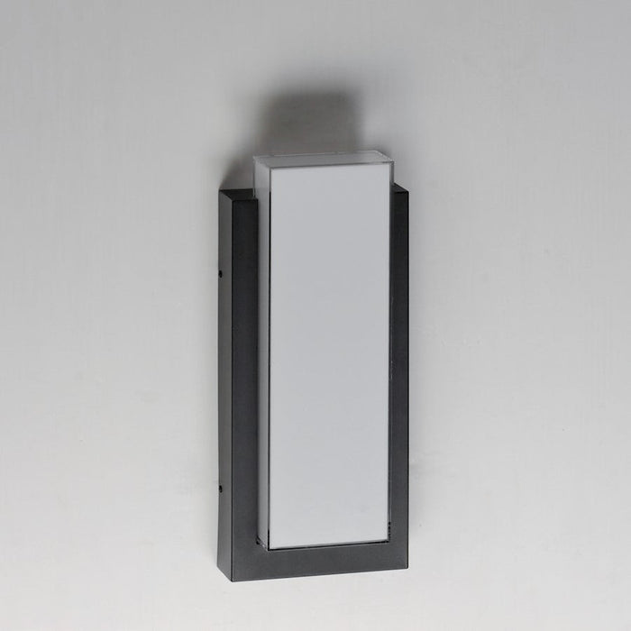 ET2 Lighting Tower LED 1 Light Outdoor Wall Sconce, Black/White