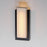 ET2 Lighting Tower LED 1 Light Outdoor Wall Sconce, Black/White