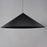 ET2 Lighting Pitch 1 Light 51" LED Pendant, Black