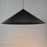 ET2 Lighting Pitch 1 Light 51" LED Pendant, Black