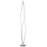 ET2 Lighting Cyclone LED 3-Light 72" Floor Lamp, White/White - E41398-11MW