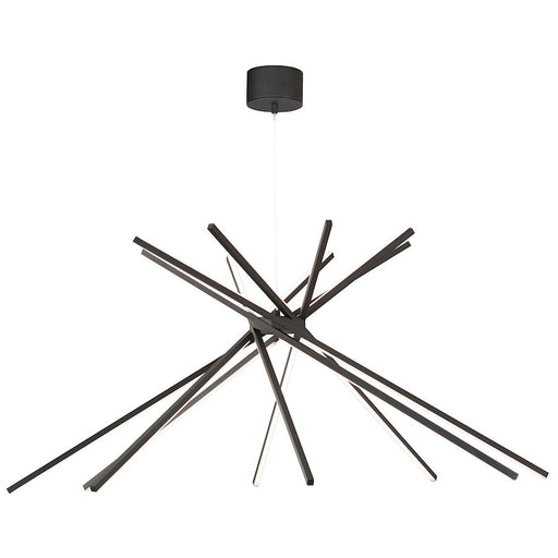 ET2 Lighting Alumilux Aster 8-Light LED Pendant, Black - E41446-BK