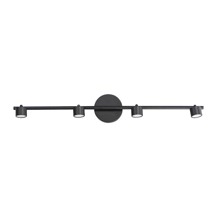 ET2 Lighting Taylor 4 Light Linear Pendant, Black - E52004-BK