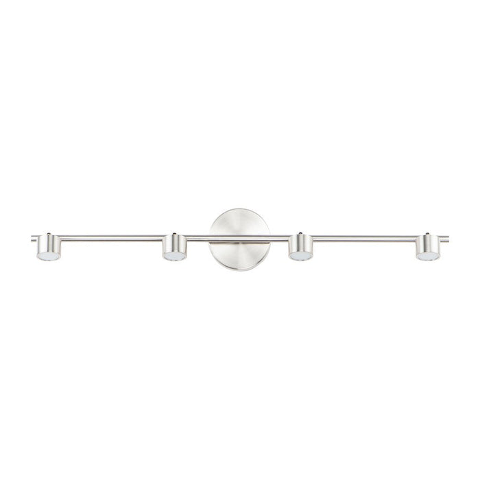 ET2 Lighting Taylor 4 Light Linear Pendant, Satin Nickel - E52004-SN