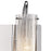 Elan Krysalis 3 Light Bath Wall Mount, Chrome/Clear