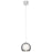 Elan Rendo 1 Light 7" LED Mini Pendant, Chrome/Smoked - 83951