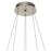 Elan Hyvo 2 Light 36" Pendant, Brushed Nickel/Matte White Acrylic