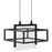 Elan Vega 1 Light LED Mini Pendant, Matte Black/Clear Acrylic