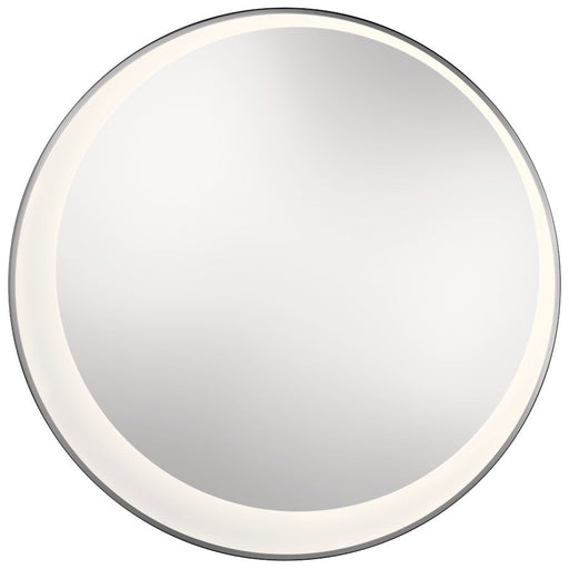 Elan Optice LED Mirror, Chrome/Mirror/Frosted/White Acrylic Sides