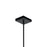 Elan Axis LED Pendant, Matte Black/Etched Acrylic