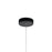 Elan Everest 4 Light LED Chandelier 1 Tier Small, Matte Black