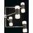 Elan Vey LED Chandelier Multi Tier, Nickel/Satin Etched